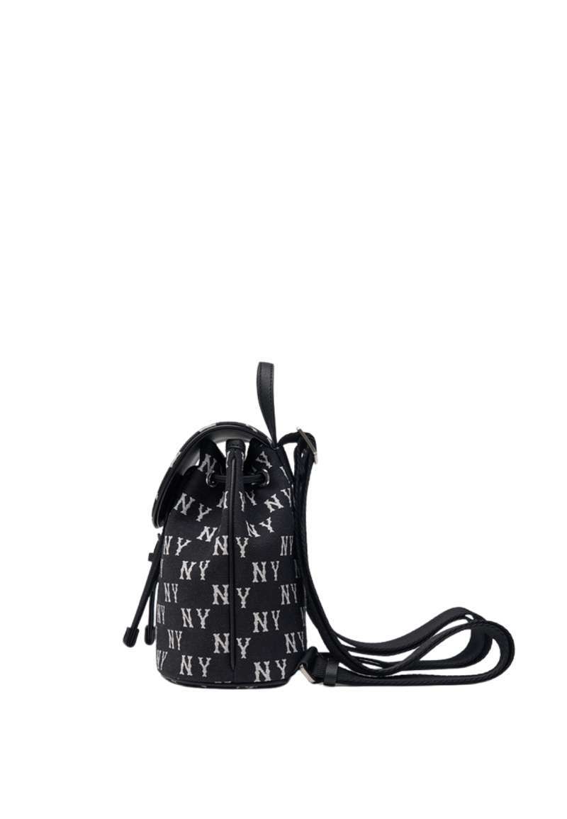 ★MLB Korea★ Classic Monogram Jacquard Mini Backpack NY Bla Promo Mlb Korea Classic Monogram Jacquard Mini Backpack - Ny