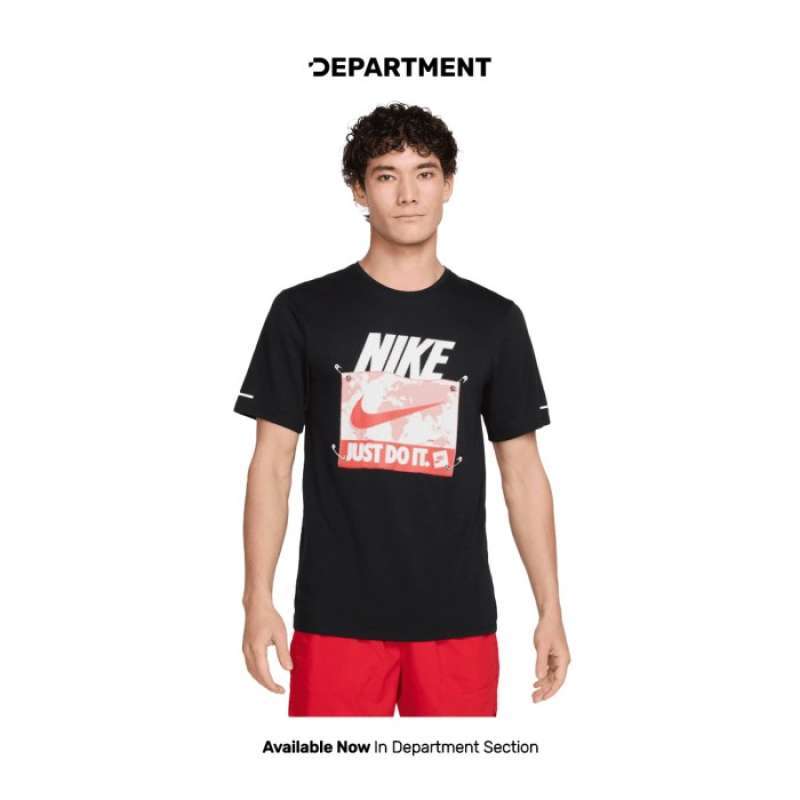Jual Kaos Lari Pria Nike Dri-fit Running Rise 365 Run Energy