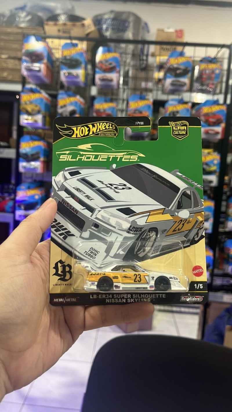 Hot Wheels LB-ER34 Super Silhouette Nissan Skyline Premium Car Culture