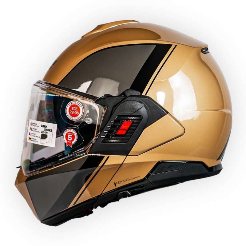 NOLAN N120-1 Motorradhelm - Flip-up Helm In Sand/Grey Mit ECE 22-06 Zulassung