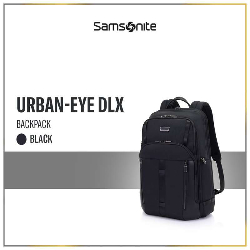 Jual Samsonite Urban-eye Dlx Lpt Backpack Exp Black Di