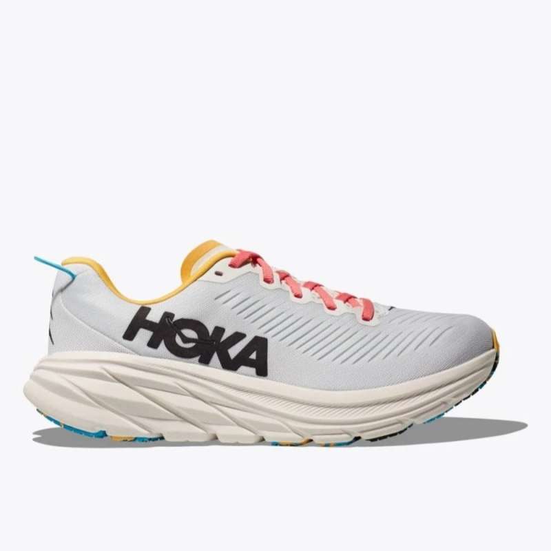Sepatu Wanita Hoka Rincon Road Running Blanc De Blanc Lucent  (1119396BLCN) Original