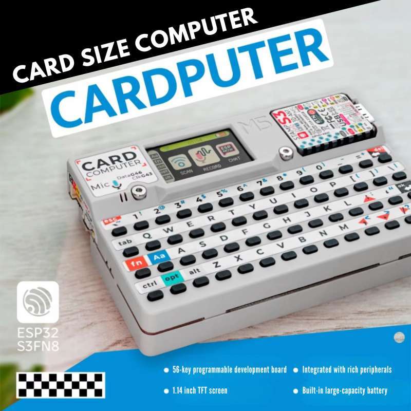 Jual M5stack Cardputer Kit V1.1 - Cardputer Kit With M5stamps3 - Pocket ...