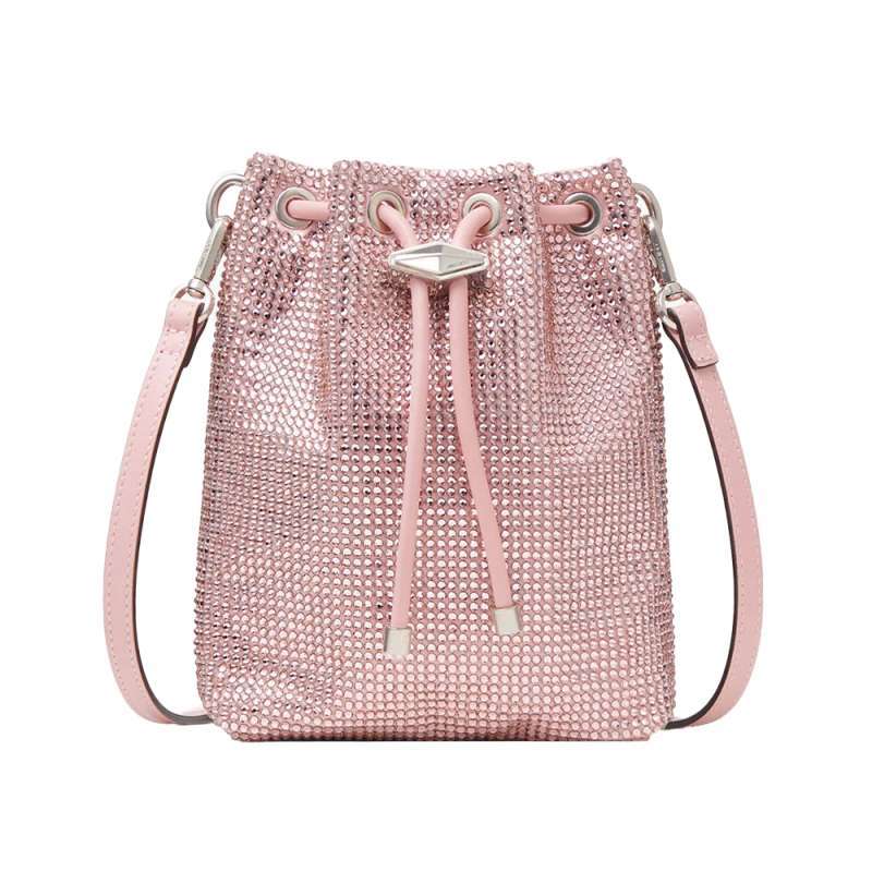 Promo [6.6uncang Harga] Jimmy Choo Cinch Mini Bon Bon Satin