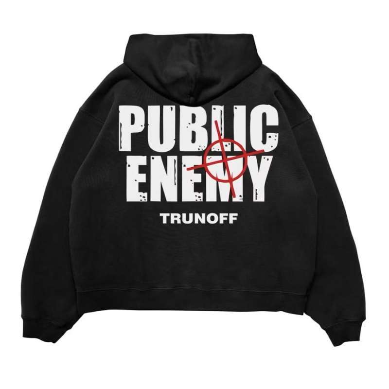 Jual Esha X Trunoff - Sweater Hoodie Boxy Basic Public Enemy Pria Distro Crewneck Hitam Sweater Hoodie Cowok Keren Jumper Anime Oversize Di Seller Esha Storee - Esha Store - Kota Bandung | Blibli