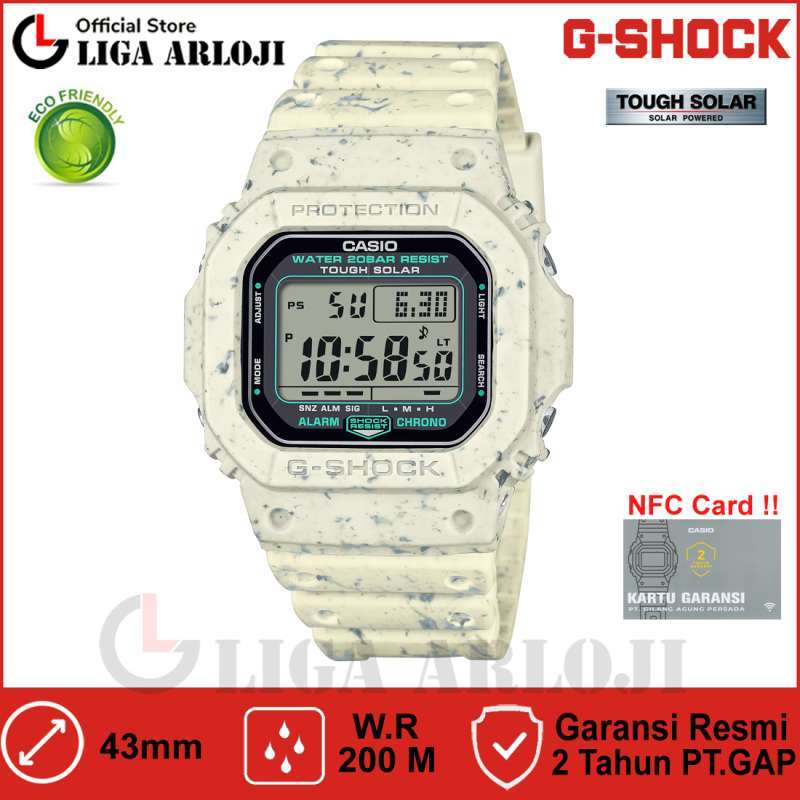 CASIO G-SHOCK G-5600BG-5DR Jam Tangan Pria Digital Tough Solar GSHOCK  G-5600BG-5 G5600BG G5600