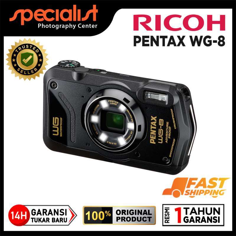 Ricoh Kamera Analog Point And Shoot Ricoh PENTAX WG-8 Digital