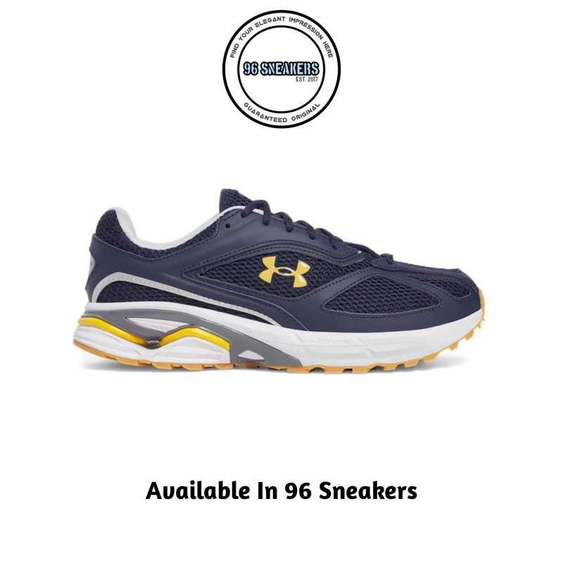 Sepatu Sneakers Pria Under Armour Apparition Blue (3027595-410) ORIGINAL