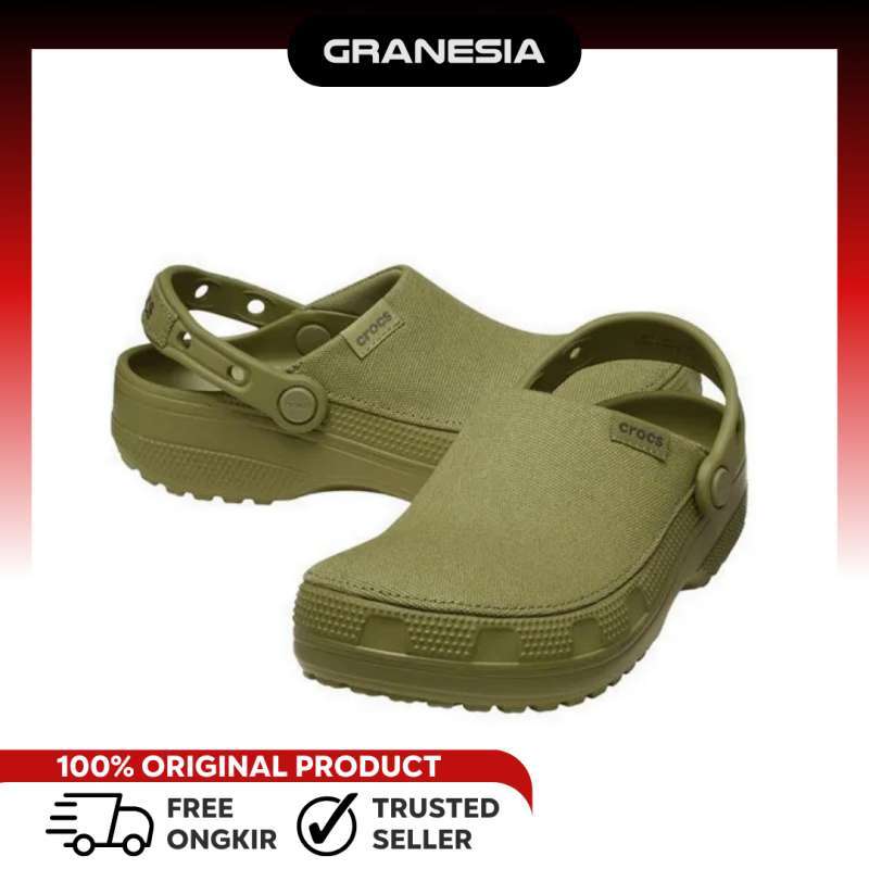 (Granesia) Crocs Classic Crafted Unisex Clog 2113543UA|Sendal Sepatu Pria  Wanita