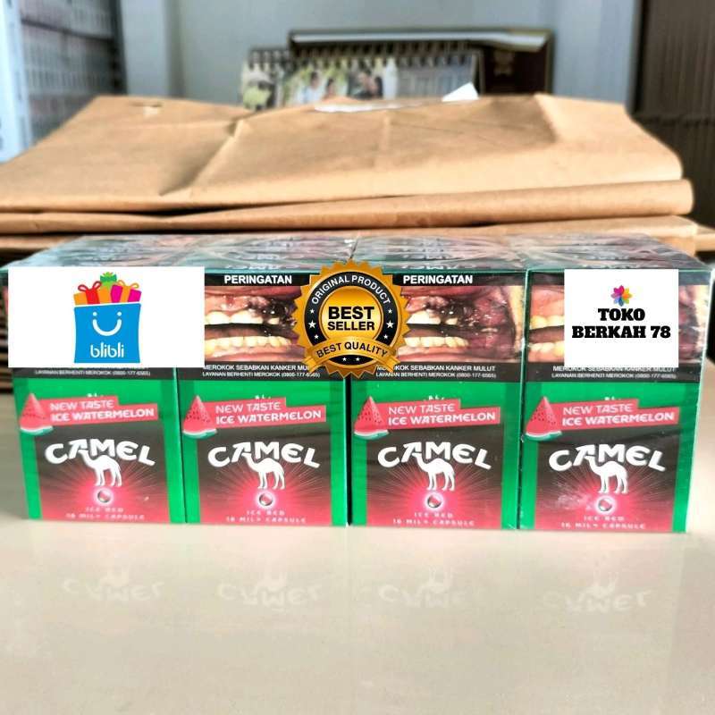 camel melon cigarettes Jual Camel Ice Watermelon 16 / Camel Ice Red 16 Batang ( Slop ) Di Seller  Toko Berkah 78 - Tugu, Kota Depok