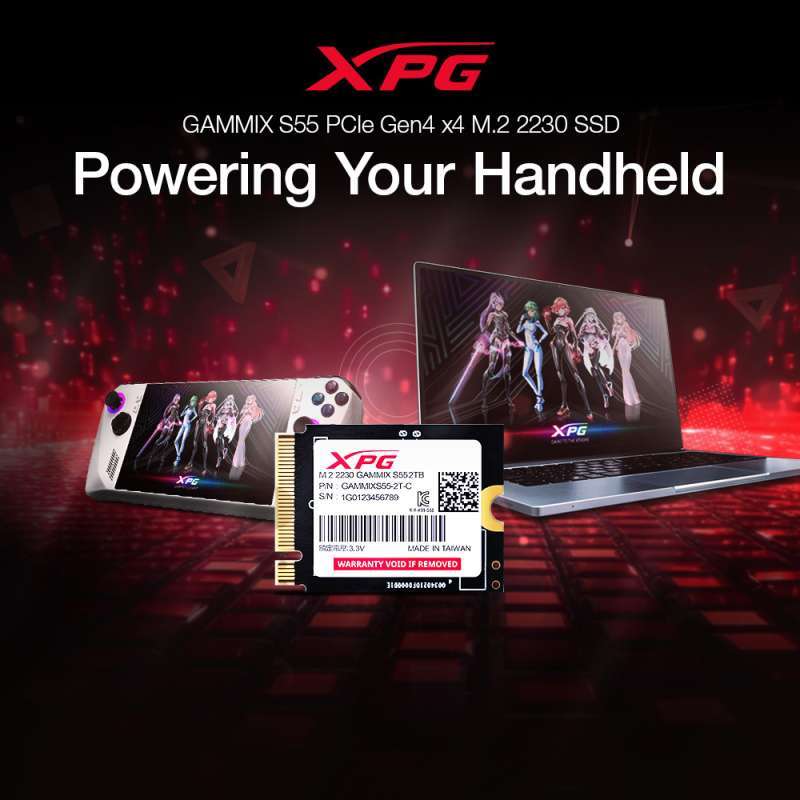 Promo Adata Xpg Ssd Gammix S55 Pcie Gen4 X4 2230 512gb-2tb