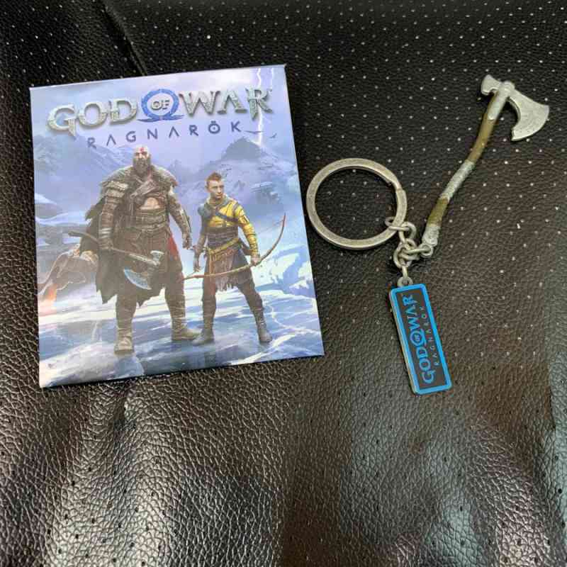 Jual Official Keychain God Of War Ragnarok Edition Di Seller