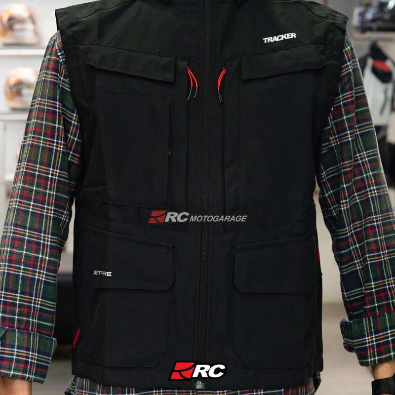Jual Jaket Motor Tracker Jetfire Vest Original Xxl Di Seller