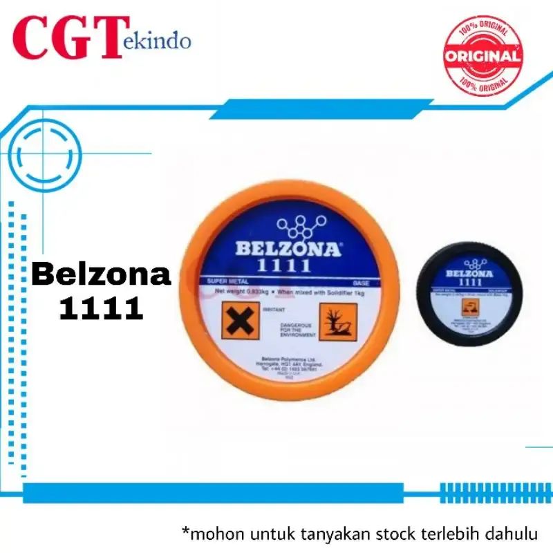 Belzona 1111 Super Metal 2-Komponenten-Reparaturkomposit für die Metallreparatur, 1 kg