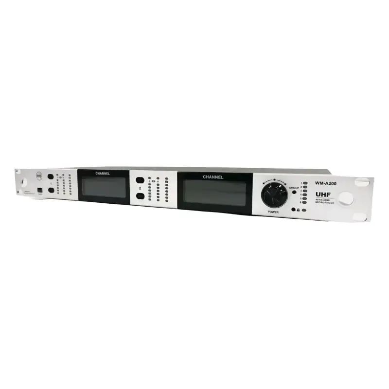 Jual Wave Audio Wm-a200 - Professional Wireless Two Handheld Microphone ...