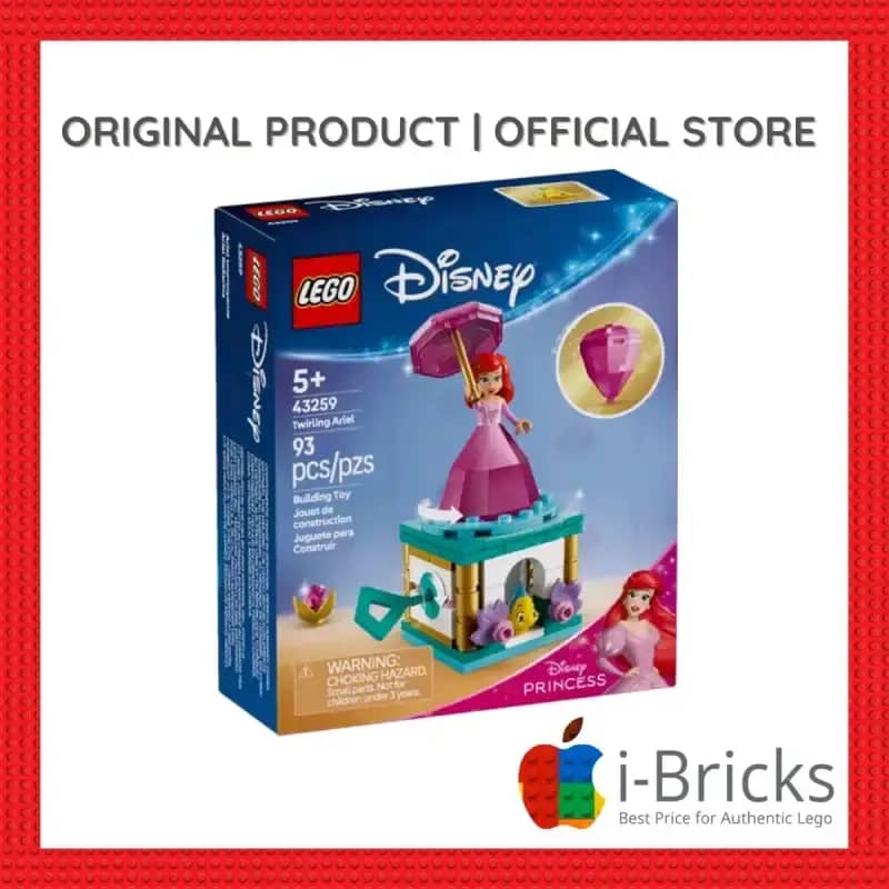 Jual LEGO Disney Princess 43259 Twirling Ariel Di Seller I-bricks