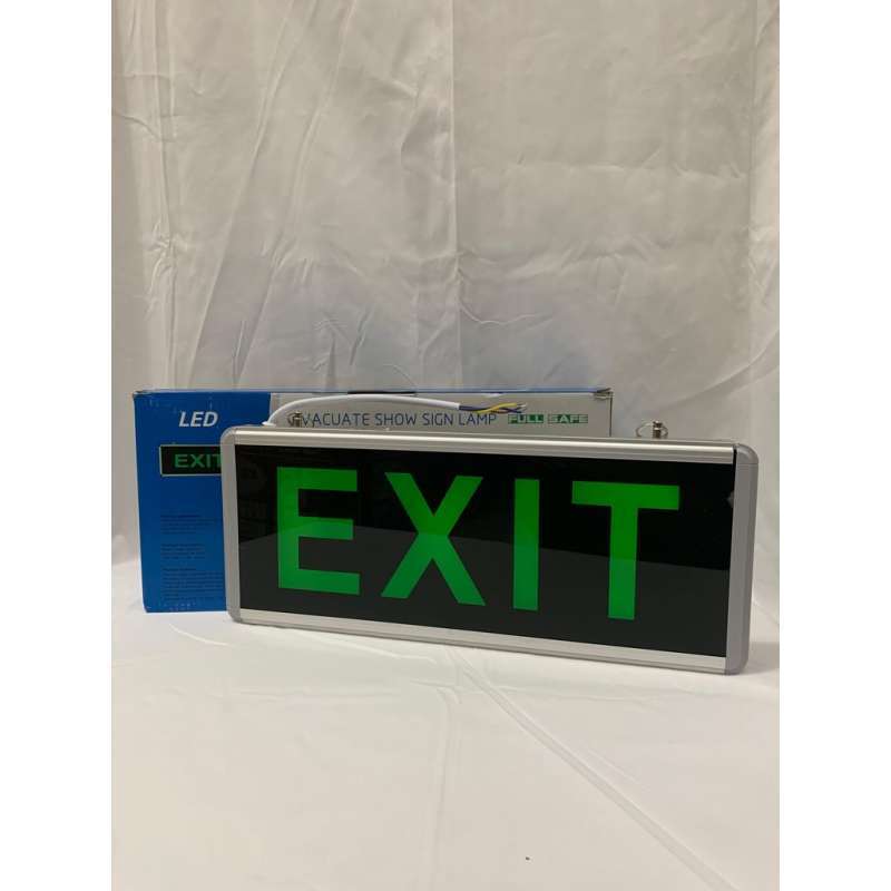 Lampu Exit Led Jual Lampu Exit Led / Lampu Petunjuk Darurat Emergency Exit Lamp 2 Sisi ...