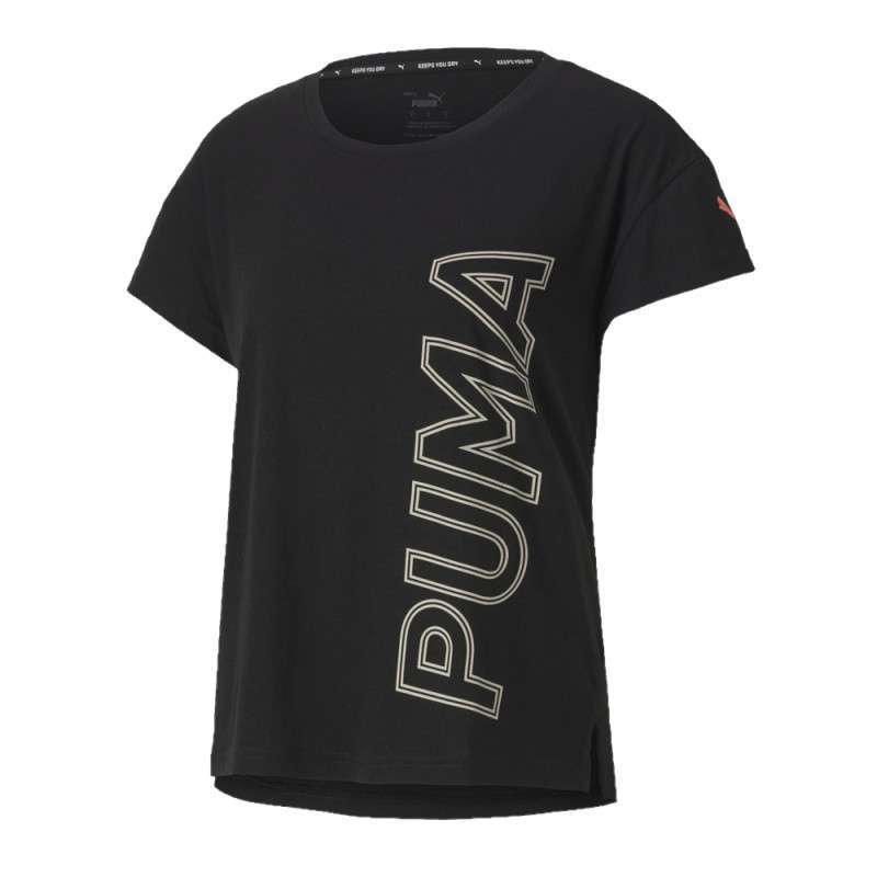 Kaos PUMA Modern Sport Graphic womens tee black 58353661 - Main Image