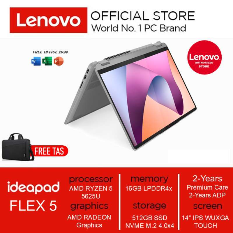 Jual Lenovo Ideapad Flex 14abr8 Hxid Amd Ryzen 5625u 16gb