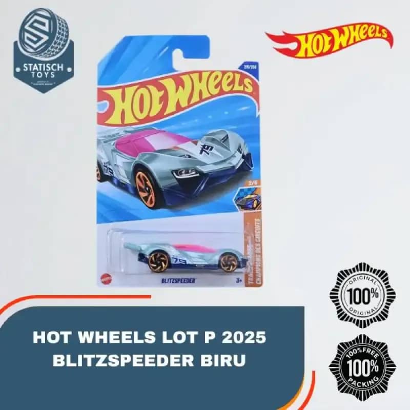 Jual Hot Wheels Blitzspeeder Biru Lot P 2025 Hotwheels Di Seller