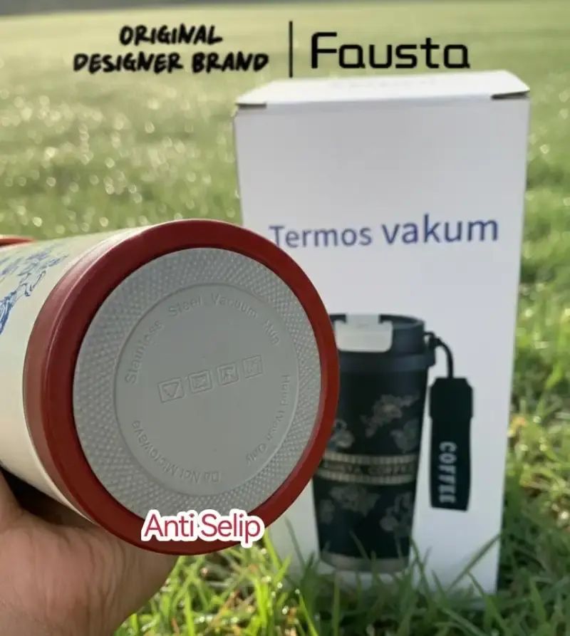 Promo Fausta Termos Coffee Cup 500ml Awet Panas Dan Dingin Tvg02 Diskon ...