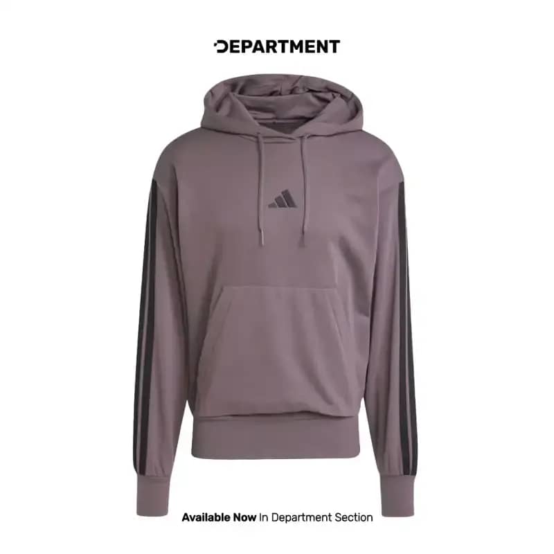 Hoodie Pria ADIDAS ESSENTIALS 3-STRIPES FRENCH TERRY JE6365 ORIGINAL