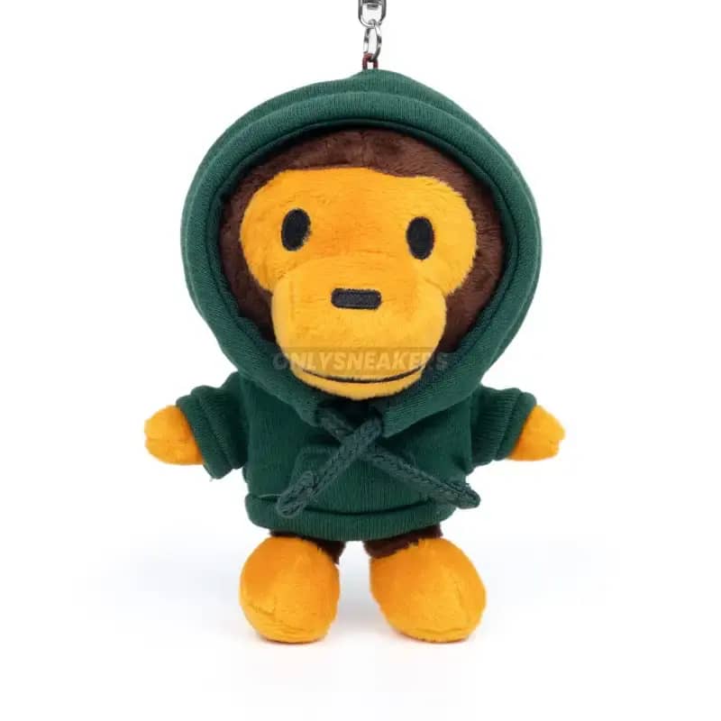 Jual Bape Baby Milo Plush Doll Hoodie Keychain Green Di Seller