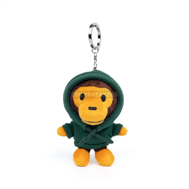 Jual Bape Baby Milo Plush Doll Hoodie Keychain Green Di Seller
