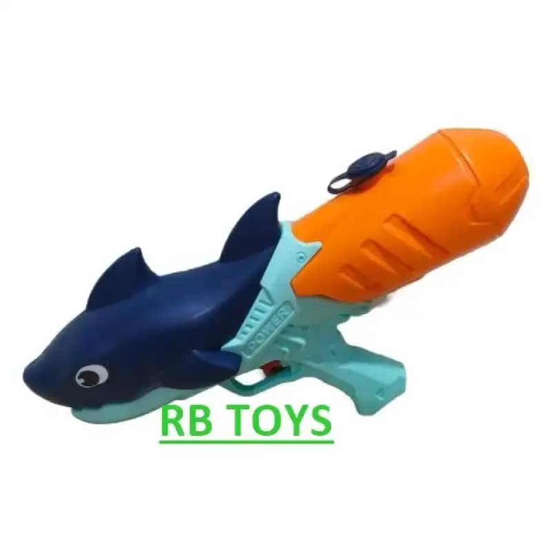 Jual Mainan Pistol Air Water Gun Ikan Hiu Lucu Bi29 / Pistol Ikan Di ...