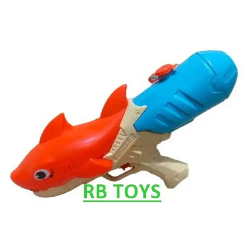 Jual Mainan Pistol Air Water Gun Ikan Hiu Lucu Bi29 / Pistol Ikan Di ...