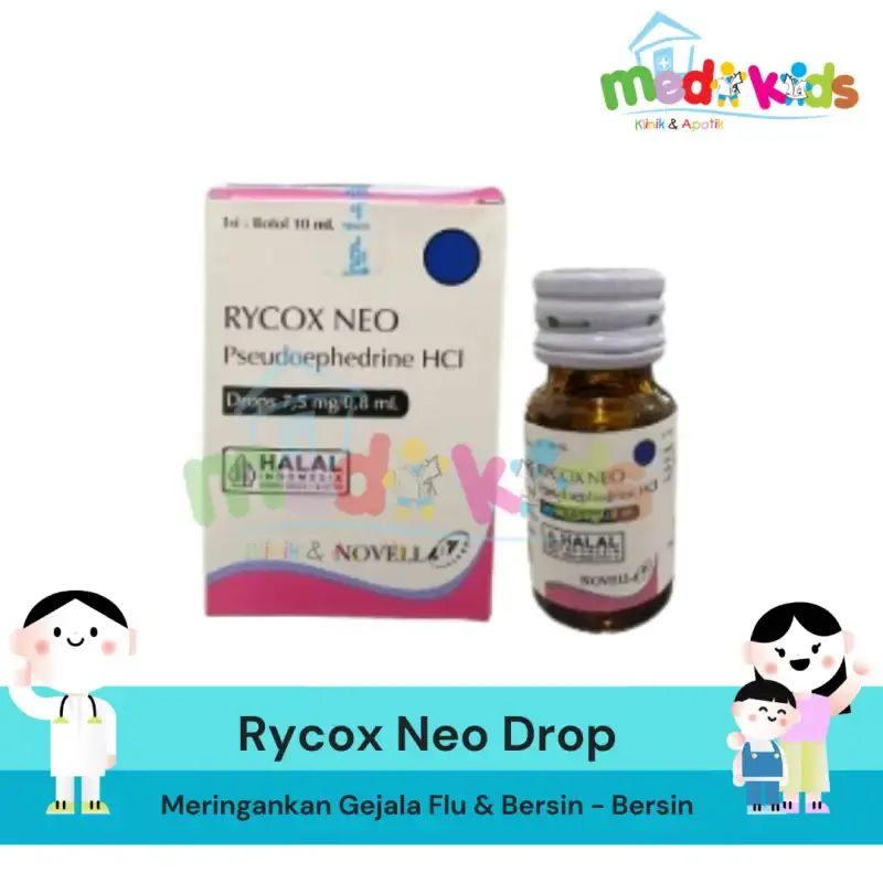 Rycox Jual Rycox Neo Drop - Untuk Meradakan Pilek Di Seller Apotik Medikids ...
