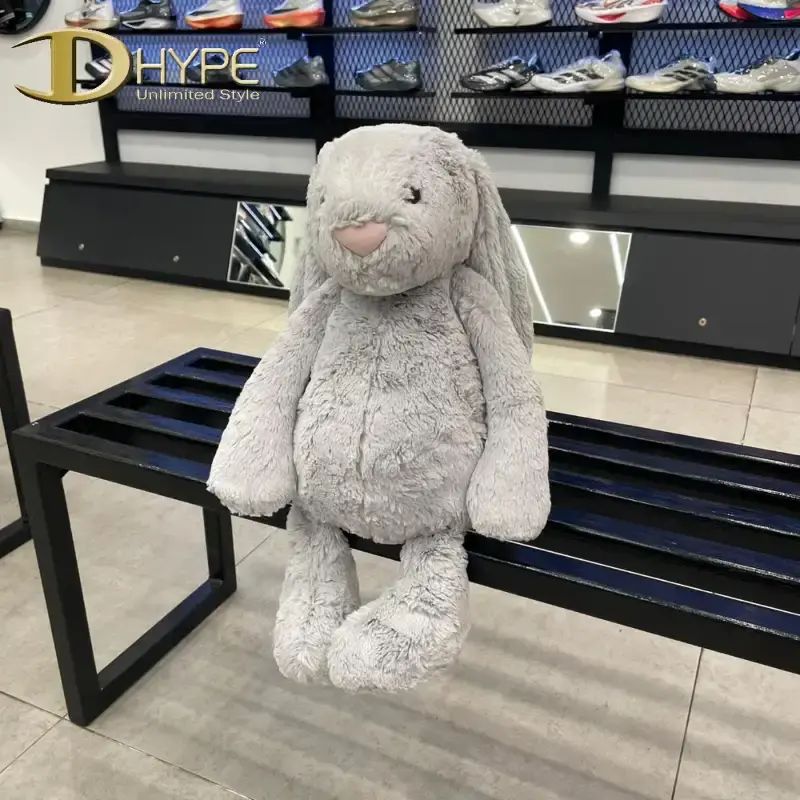 Jual Jellycat Huge Bashful Bunny Silver Doll 51cm 100% Original Di