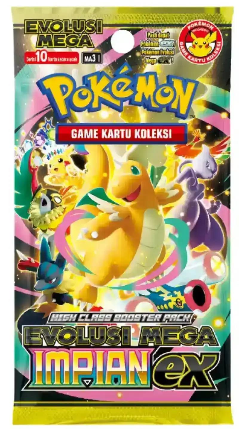 Jual [no Promo Card] Pokemon Indonesia Evolusi Mega Impian Ex Ma3