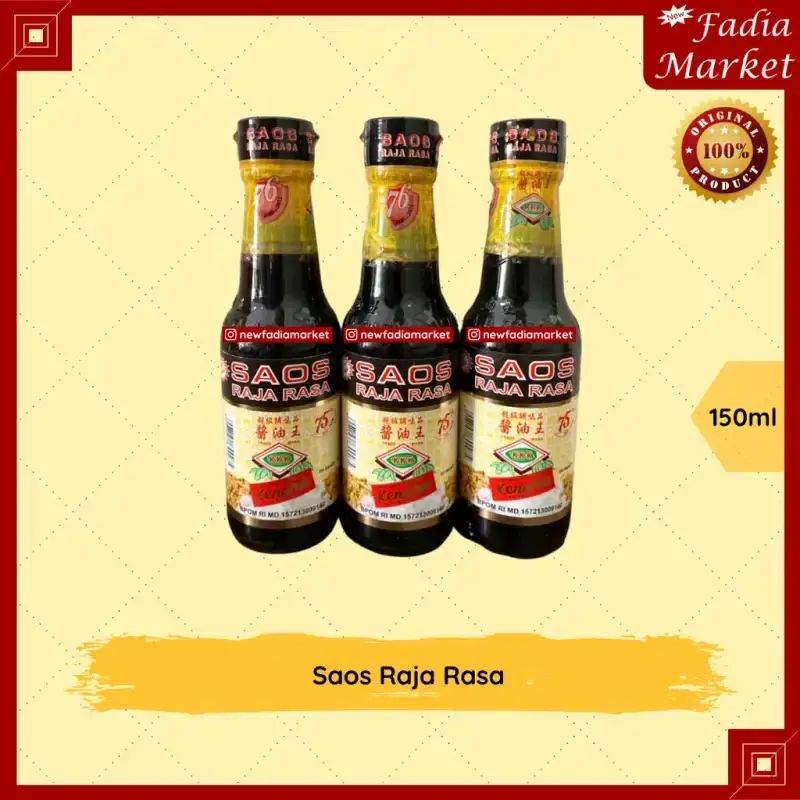 Jual Saos Raja Rasa 150ml Di Seller New Fadia Market - Ketabang, Kota ...