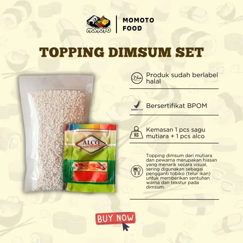 Set Topping Jual Topping Dimsum Set - Topping Dimsum 85 Gr Di Seller Momoto Food ...