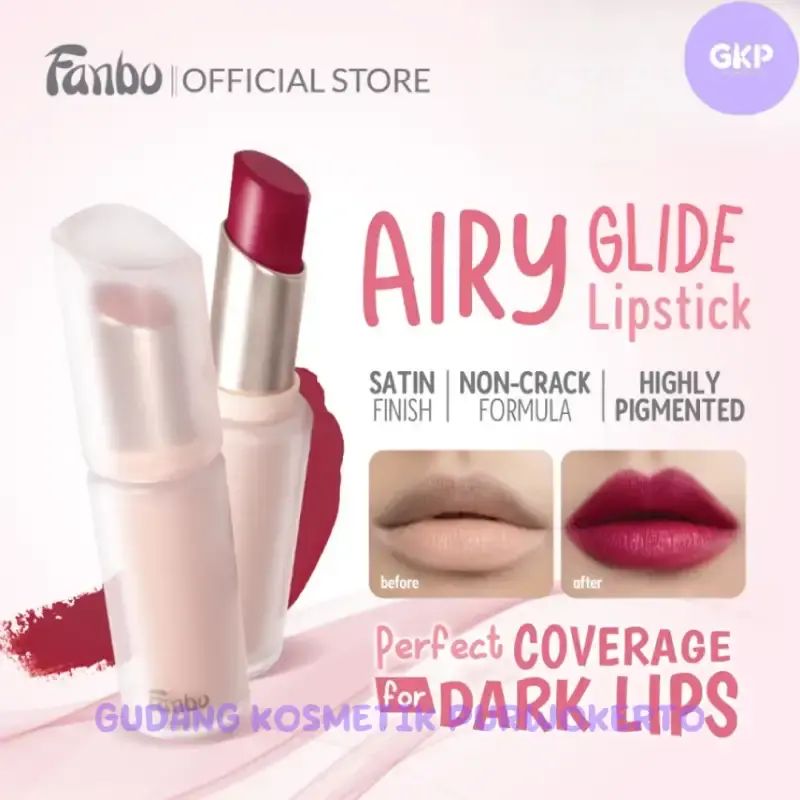 Fanbo Ignite Jual Fanbo Airy Glide Lipstick - 3x Natural Oils - Satin Formula Di ...