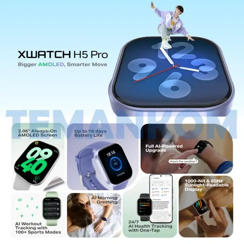 Jual Infinix Xwatch H5 Pro Amoled Smartwatch Infinix Jam Tangan Pintar ...