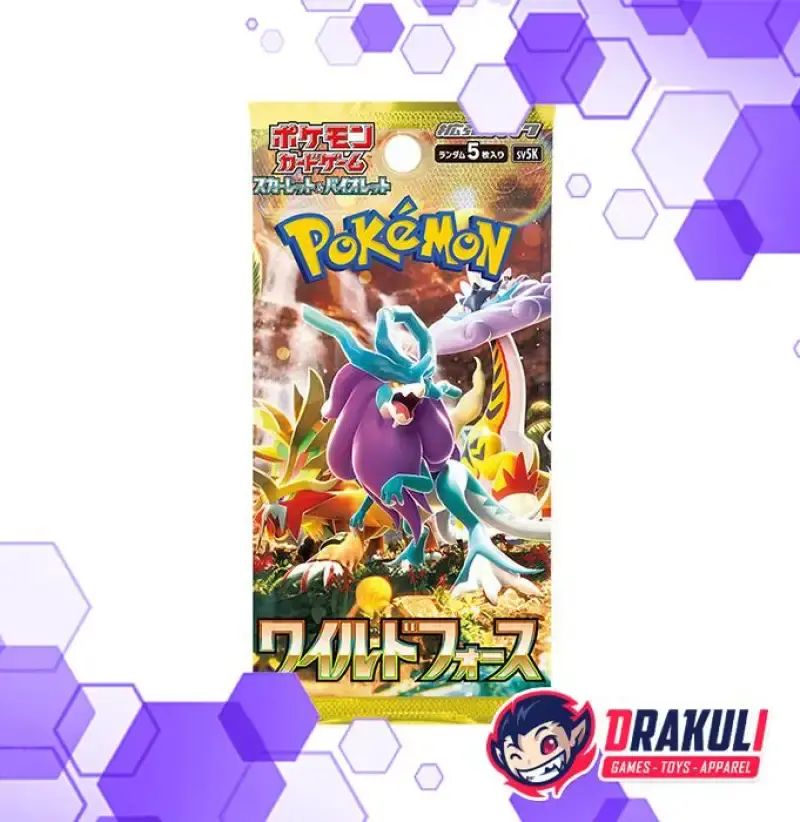 Jual Pokemon Card Game Scarlet & Violet Sv5k Expansion Booster Pack - Wild Force (japanese) Di Seller Drakuli Games Flagship Store - Drakuli Games Store - Kota Jakarta Pusat | Blibli Jual Pokemon Card Game Scarlet & Violet Sv5k Expansion Booster Pack - Wild Force (japanese) Di Seller Drakuli Games Flagship Store - Drakuli Games Store - Kota Jakarta Pusat | Blibli
