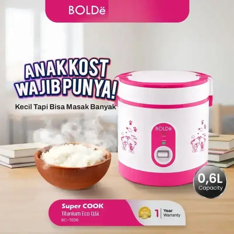 Super Rice Cooker Promo Bolde Rice Cooker / Penanak Nasi / Magic Com Rc-te06 Super Cook ...