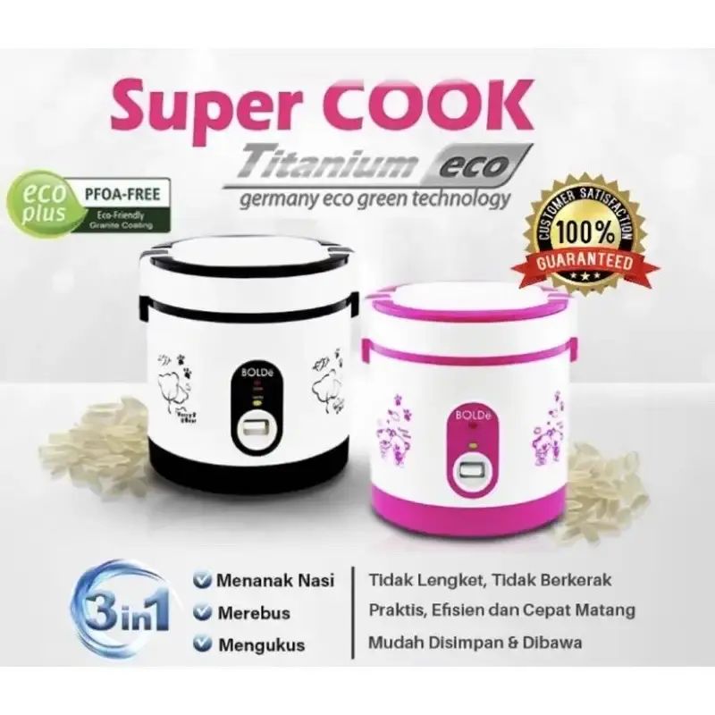 Super Rice Cooker Promo Bolde Rice Cooker / Penanak Nasi / Magic Com Rc-te06 Super Cook ...