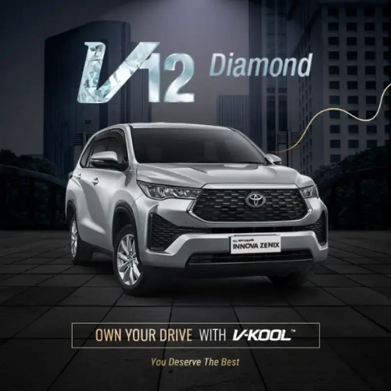 Promo Kaca Film V-kool Diamond Series Toyota Innova Zenix Fullbody Vk40 ...