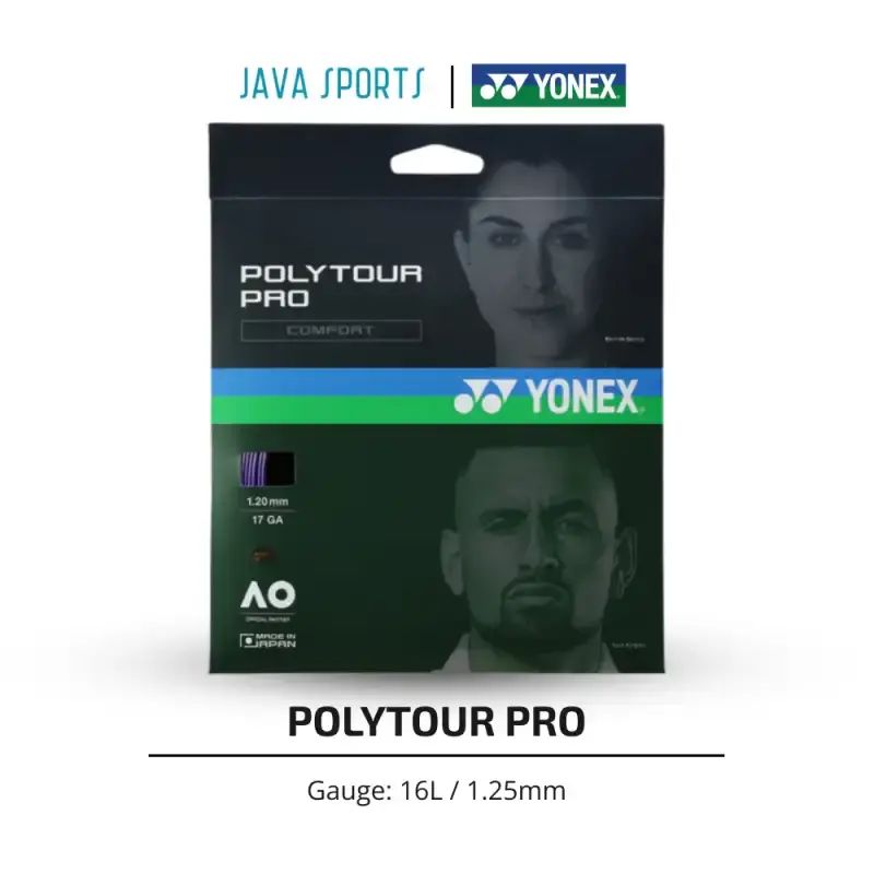 Nota Senar Racket Jual Senar Raket Tenis Yonex Polytour Pro Tennis String | Monofilament ...