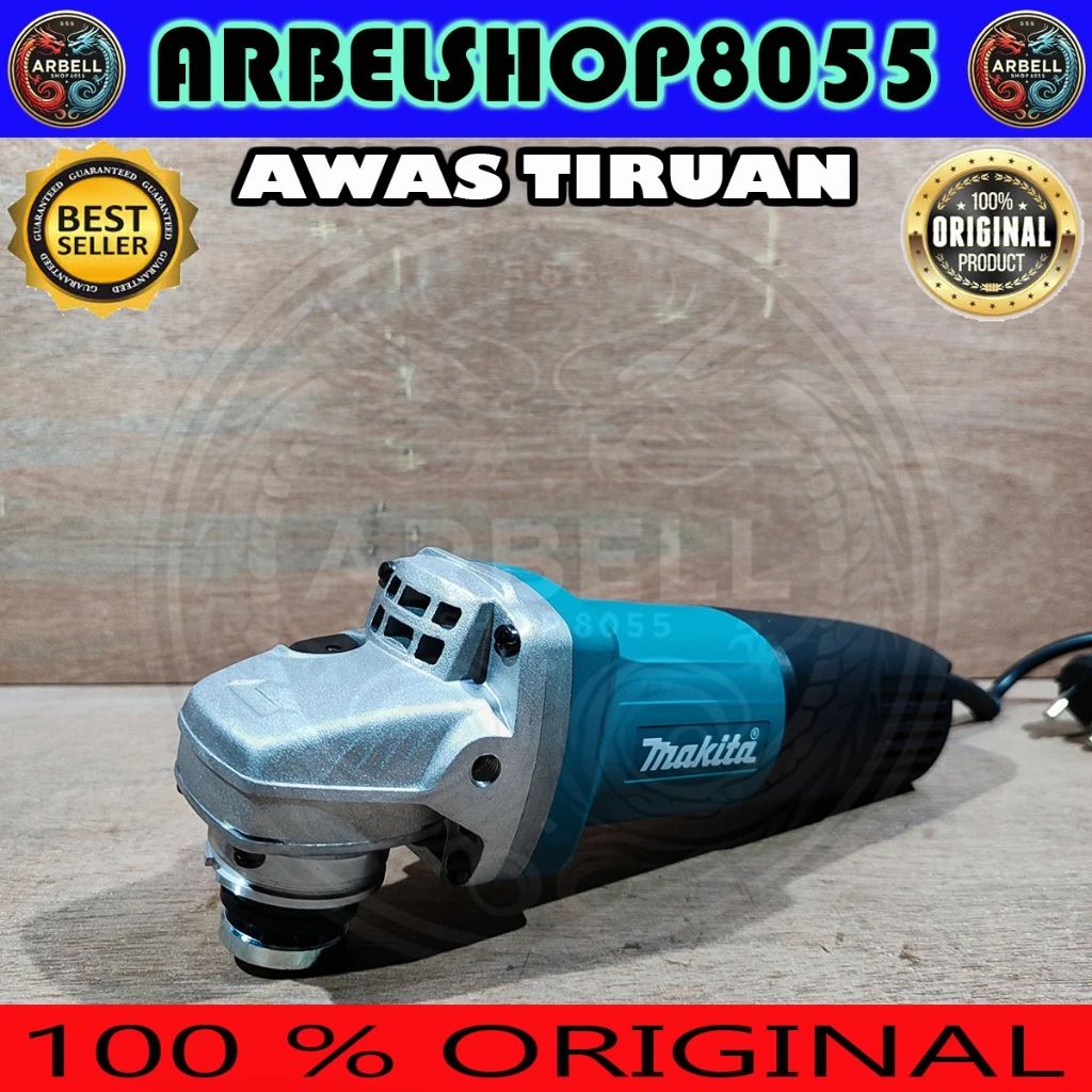Jual Angle Grinder Makita 9553 B Mesin Gerinda 4 Slepan 9553b Original ...