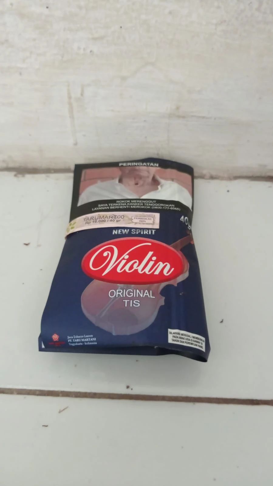 Promo Tembakau New Spirit Violin Original 40gr Diskon 15% Di Seller Gayo  Tgr - Gayo Tgr - Kab. Tangerang