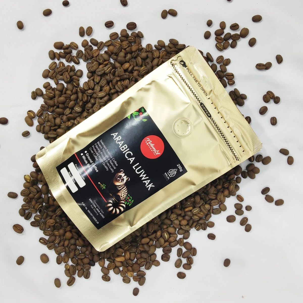 コーヒー Kopi Luwak Cikole Roasted Bean 250g Jual Kopi Luwak Arabika 250g Whole Bean Biji Matang Di Seller