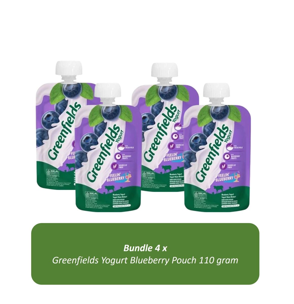 Promo Yogurt Greenfields 110 Gr - 3 X Mango Diskon 4% Di Seller ...