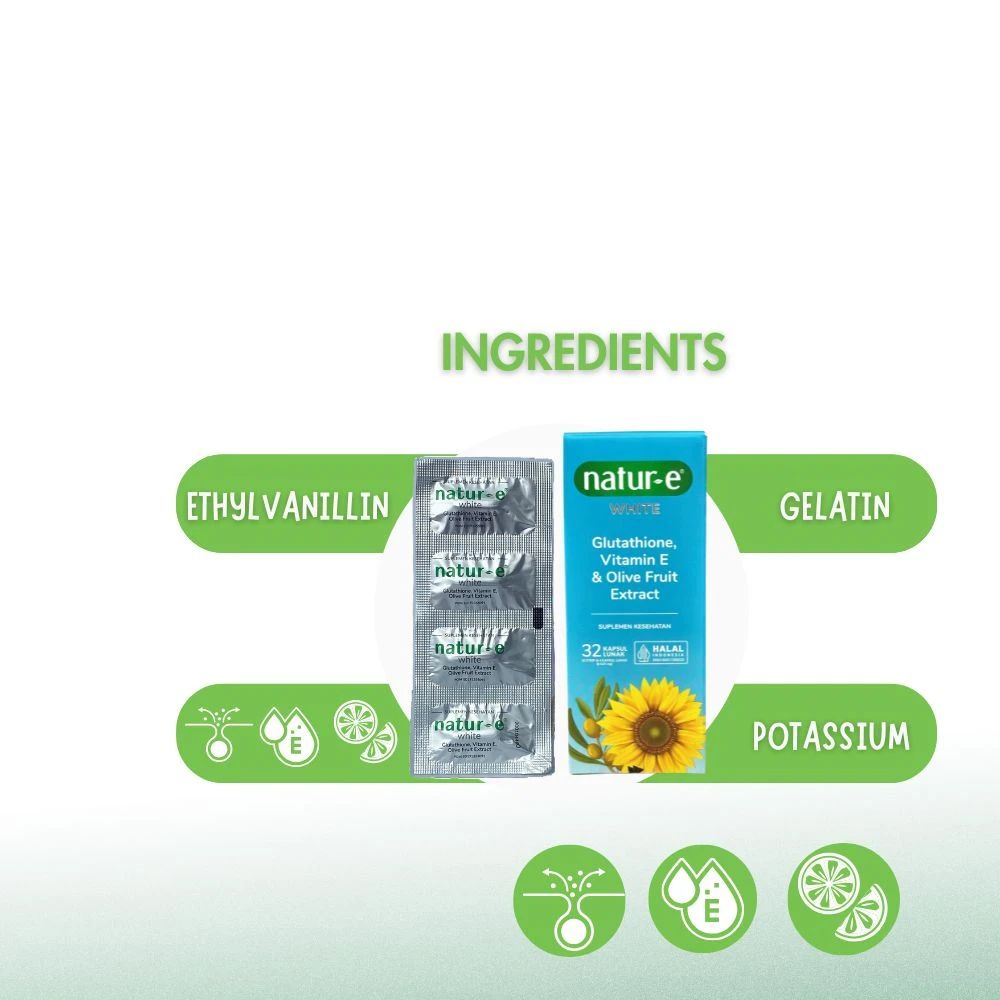 Promo Natur-e White Soft Capsule Glutathione Vit E Diskon 25% Di Seller Perfect Beauty - Wijaya Kusuma, Kota Jakarta Barat
