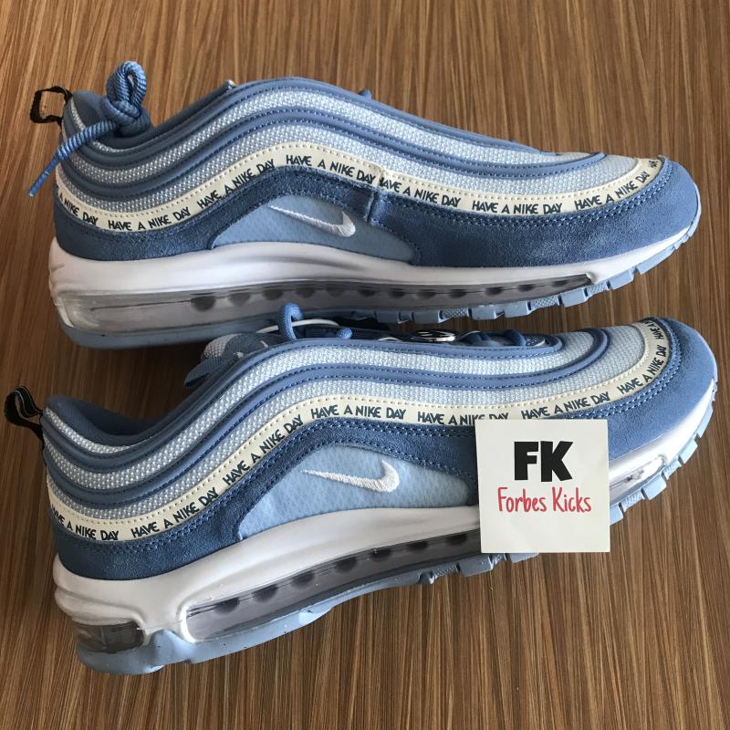 Air Max Airmax 97 Have A Nike Day Indigo Storm || sean wotherspoon sw black  white blue