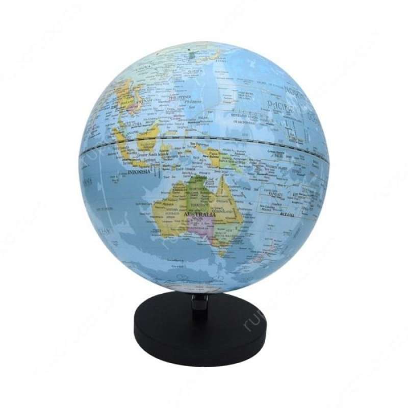 Jual Globe mini 30Cm Dengan lampu/Peta dunia/Political map di Seller ...