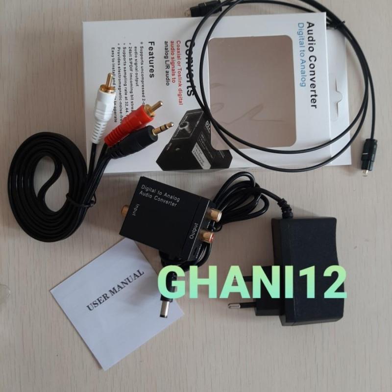 Jual Kabel Rca Converter Audio Digital (optic/toslink) To Analog